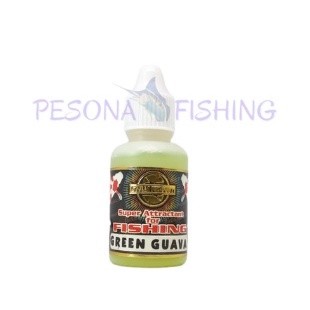 ( DISKON ) Umpan Pancing ESSEN STELLA MURNI AROMA GREEN GUAVA 30ML Super GACOR Termurah