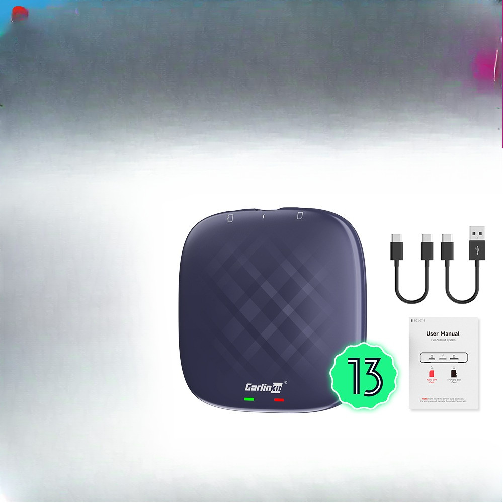 Carlinkit Android 13 Car Tv Box Led Android Auto Carplay Wireless Adapter SM6225 8Core for Iptv Netf