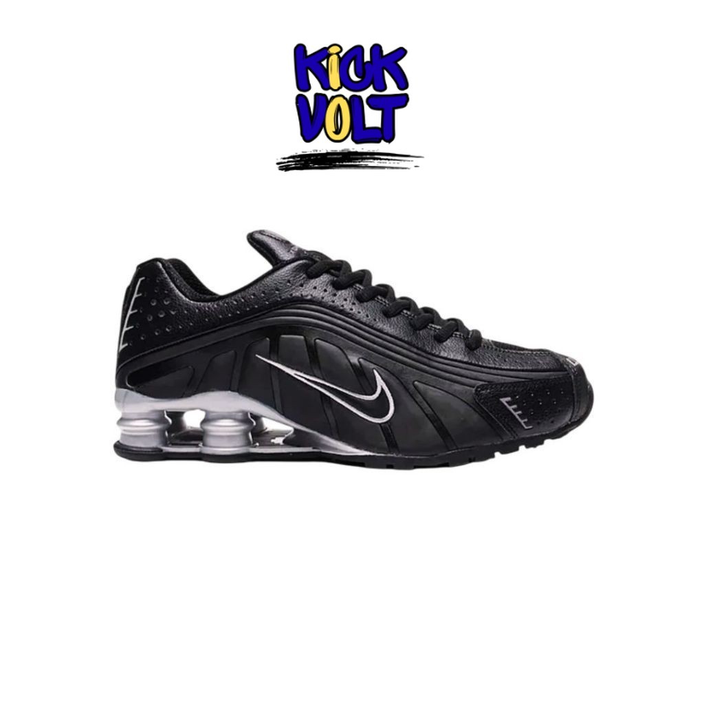 Snekaers Nike Shox R4 Black grey  Original  Unisex