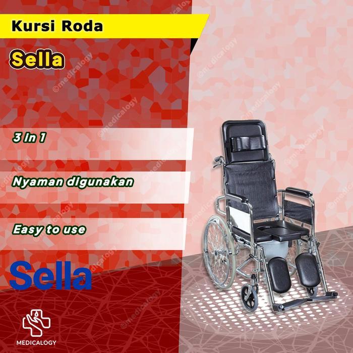 Kursi Roda 3 in 1 Sella