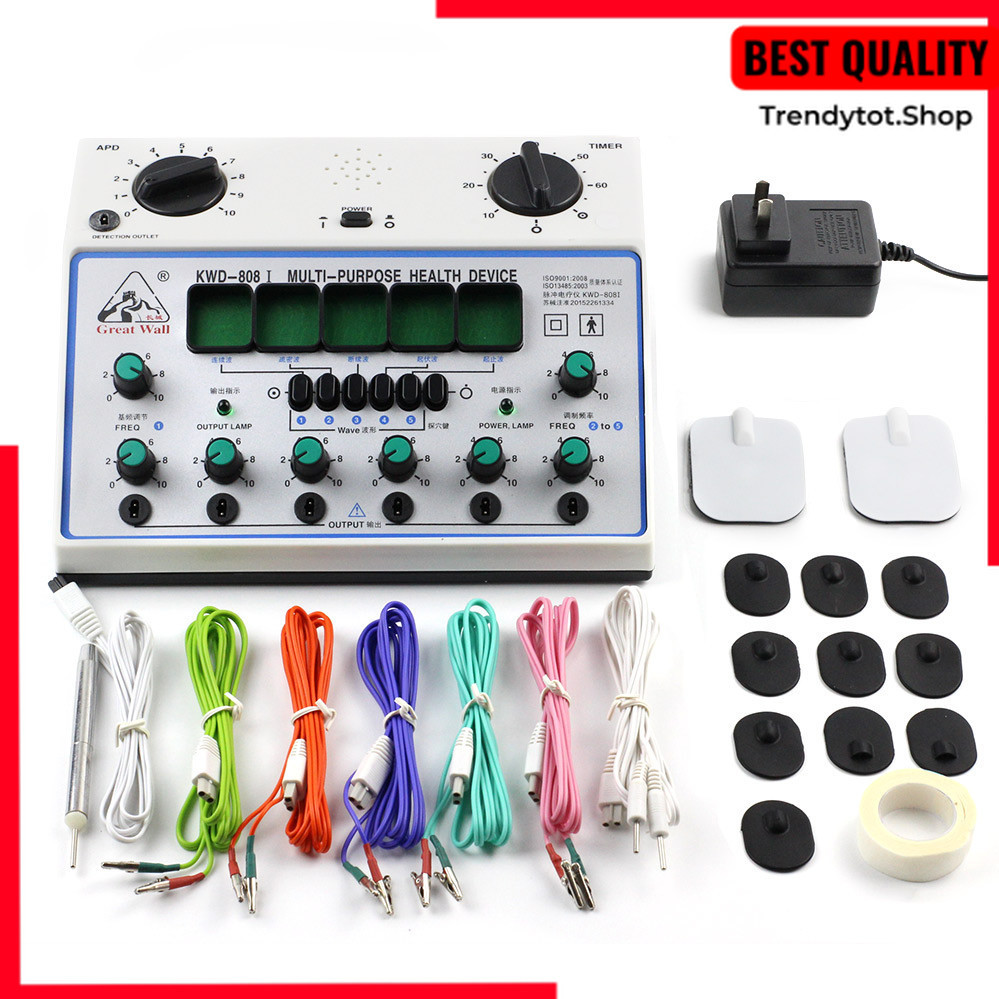 DISKON KWD 808I Electro Acupuncture Stimulator Machine KWD 808 Nerve and muscle Electroacupuncture t