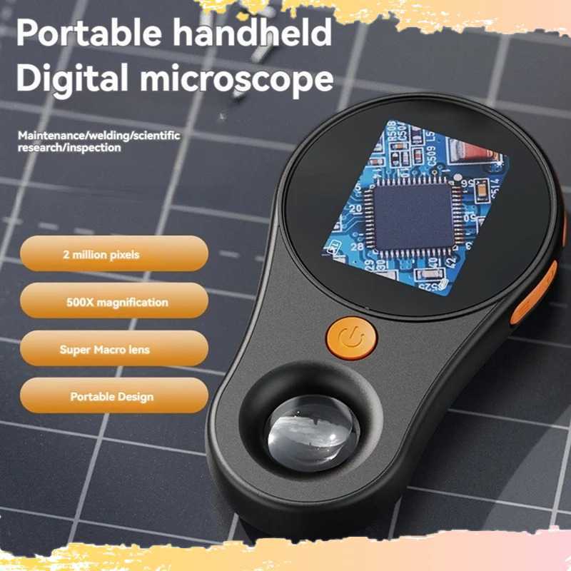 DNK - MINGYANG Digital Mikroskop 500X 1080p LED Repair with Kaca Pembesar - MG500