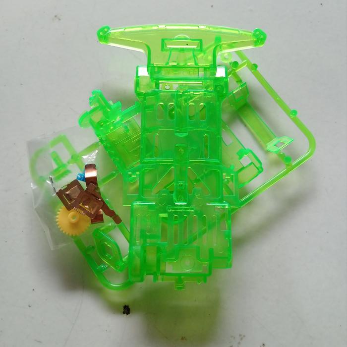 REP TAMIYA CHASSIS SUPER 1 SNG CLEAR / CHASSIS SUPER 1 TRANSPARANT - HIJAU CLEAR by Mixmaxtoys