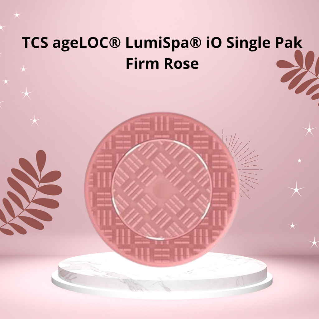 Mooie Nu Skin TCS ageLOC LumiSpa iO Head Single Pack Firm Rose  - Replacement Kepala