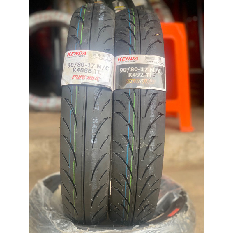kenda,k492,kenda k488B  harga perpcs satu ban 90/80-17Tubles