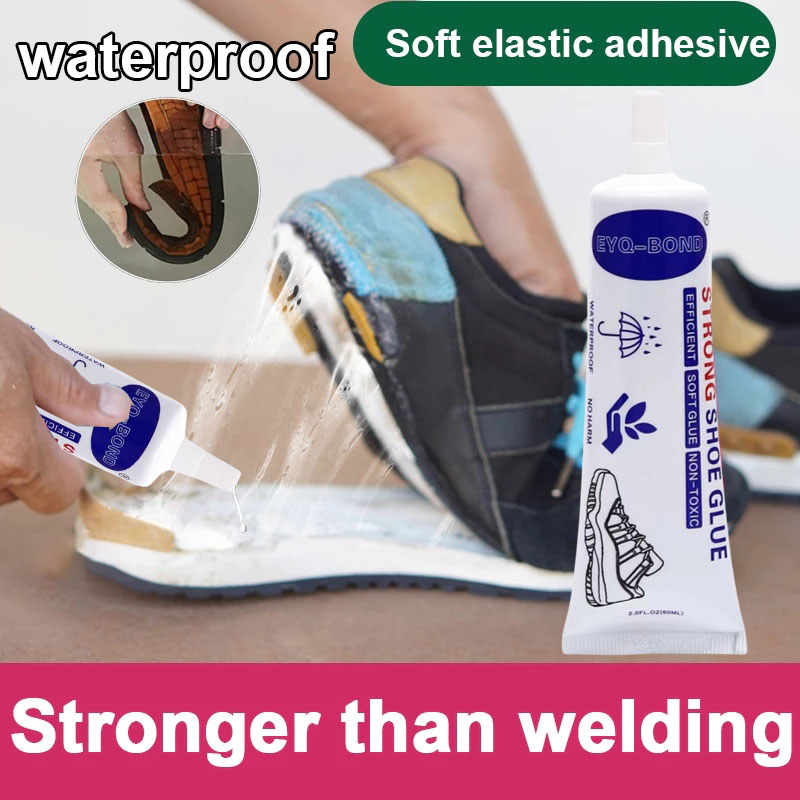 60ML lem sepatu super kuat_Lem sepatu yang bersifat kental efek kering seperti karet _lem sepatu sup