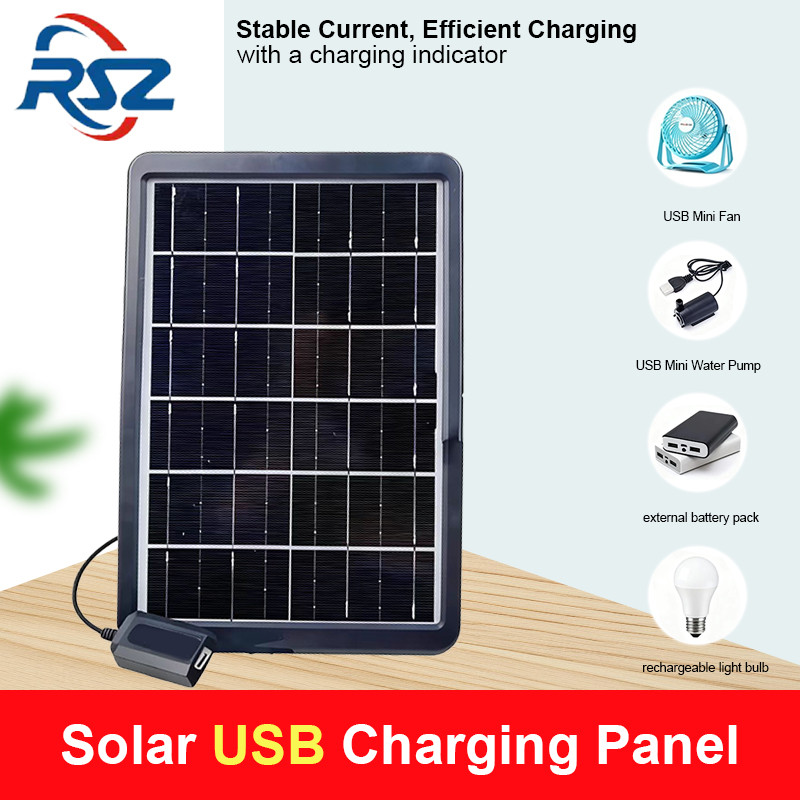 5V USB Sunpower Portable Solar Panel,Waterproof Solar Battery arger,Outdoor Camping Solar Cells argi