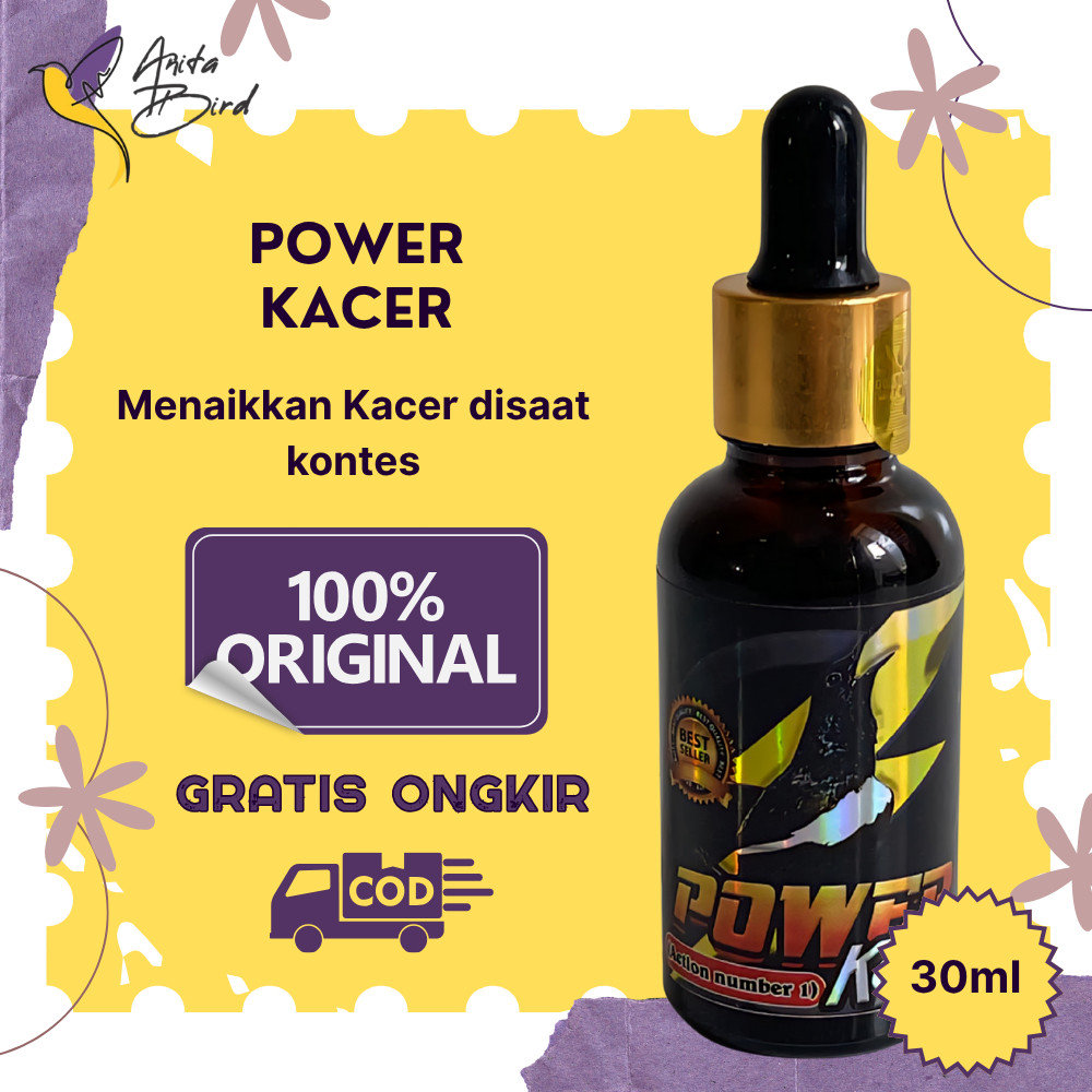 "POWER KACER 20ML" STRONG VITAMIN PENGGACOR SEKETIKA