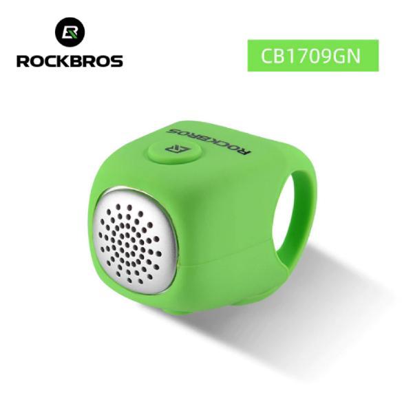 Bel Sepeda Anak Rockbros Bel Sepeda Elektrik 2 Mode Ringtone Original - Hijau