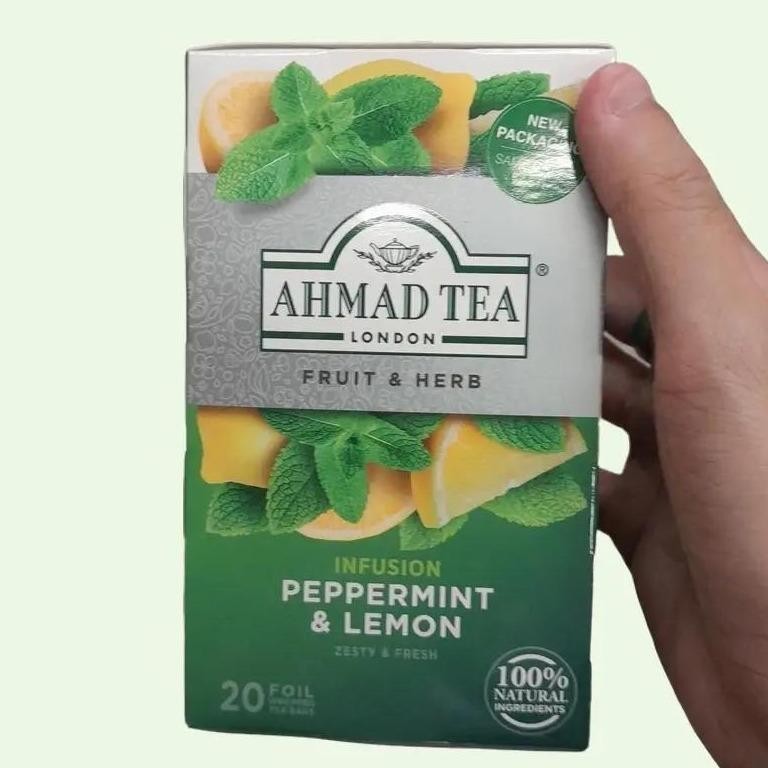 Ahmad Tea Teh Celup Rasa Peppermint Lemon ( isi 20 )