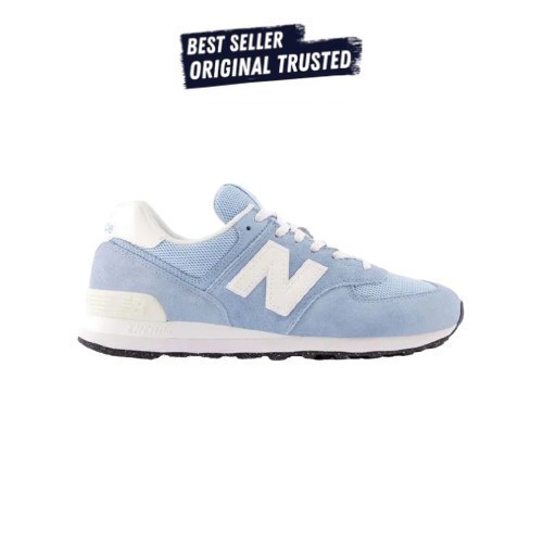 Sepatu Sneakers New Balance 574 Light Blue ML574SUO Original BNIB