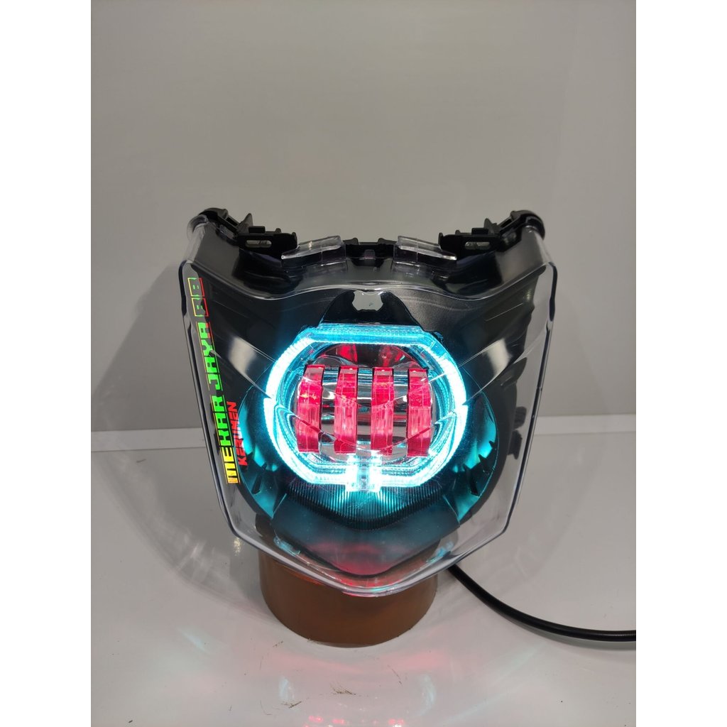 LAMPU DEPAN HONDA BEAT KARBU BILED DAYMAKER