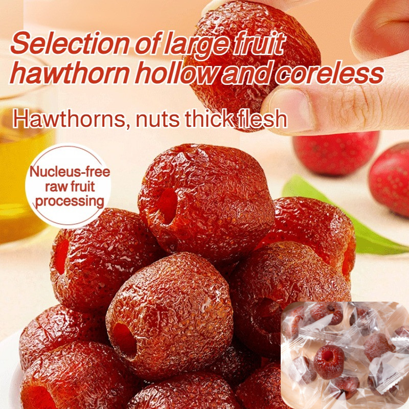 Penjual Lokal/Seedless Hawthorn Halal Dried Fruit Hawthorn Snack Buah Hawthorn