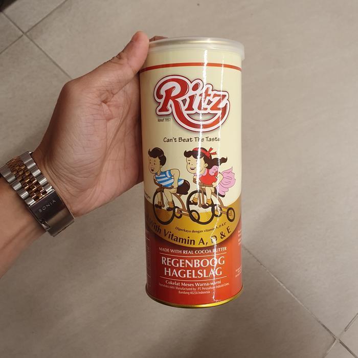 Ritz Regenboog Hagelslag Coklat Meses Warna Warni Import 300gr