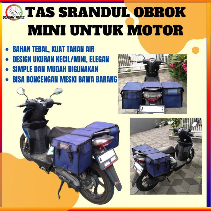 Sale TAS SRANDUL OBROK MINIMALIS _UKURAN KECIL_ SEPEDA MOTOR BEAT SUPRA VARIO SCOOPY UKURAN JOK 25 -