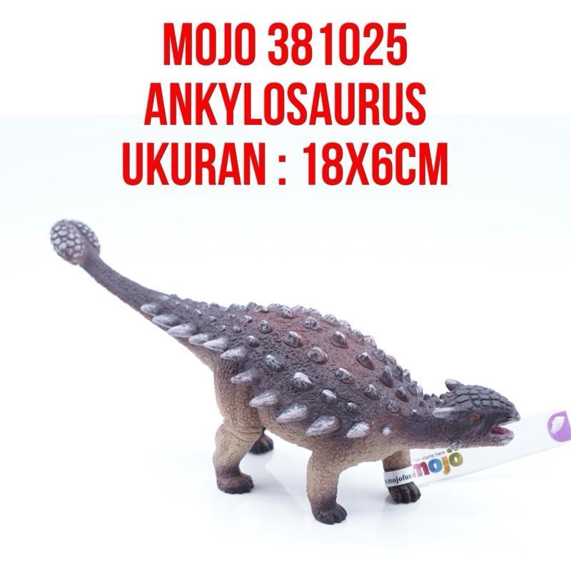 MOJO 381025 Ankylosaurus Jurassic Prehistoric Dinosaur Dinosaurs Dino Dinosaurus Mainan Figure Binat