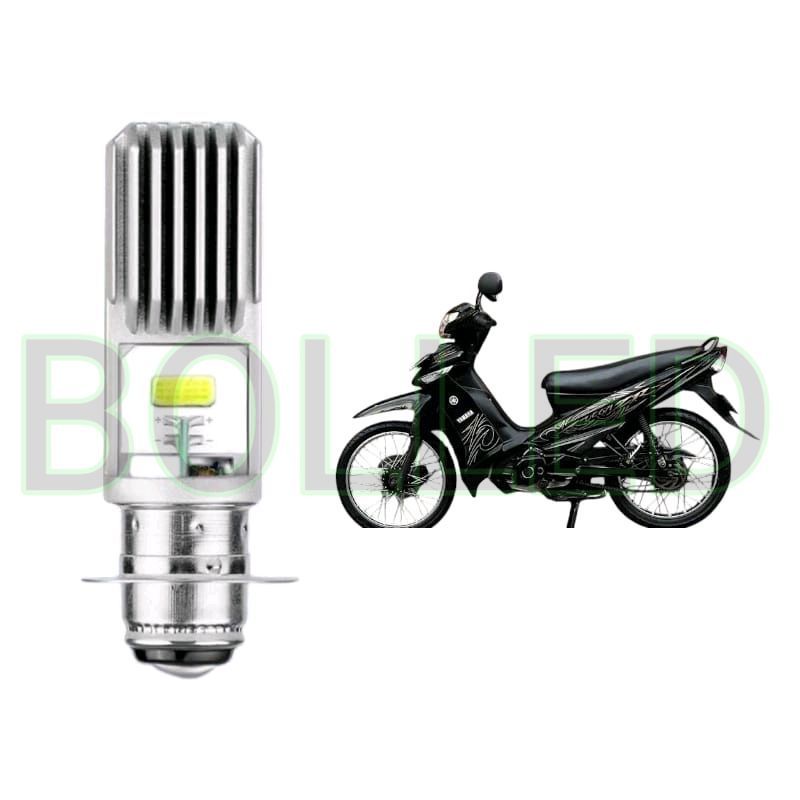 1pcs Lampu depan LED H6 COB motor Yamaha VEGA ZR BLD