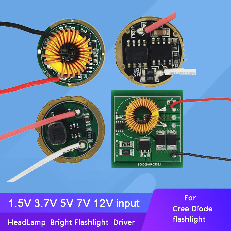 LED Driver For Cree XPE XRE XPG2 Q5 XML L2 T6 18650 XHP50 XHP70 battery LED flashlight HeadLight Pow