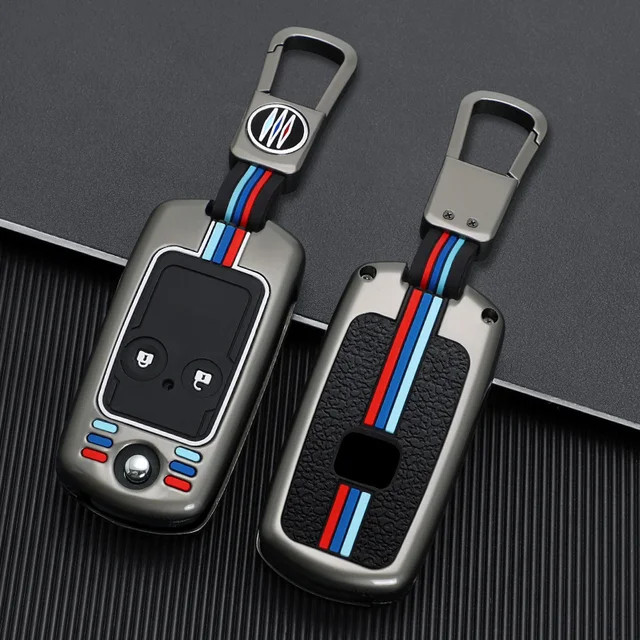 gantungan kunci plus sarung case cover silikon remote mobil honda crv gen 2 accord  2.0 2012-2014