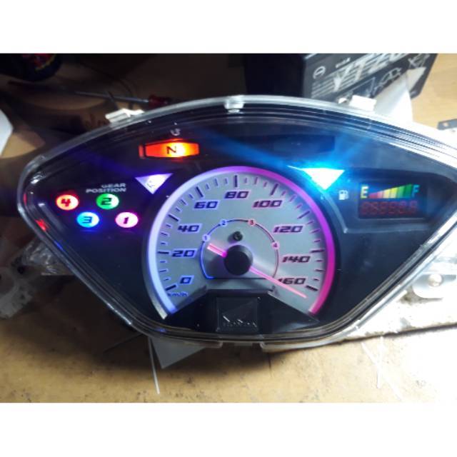 Speedometer Supra X 125 Custom Speedometer Supra X 125 Jarak Tempuh 0km