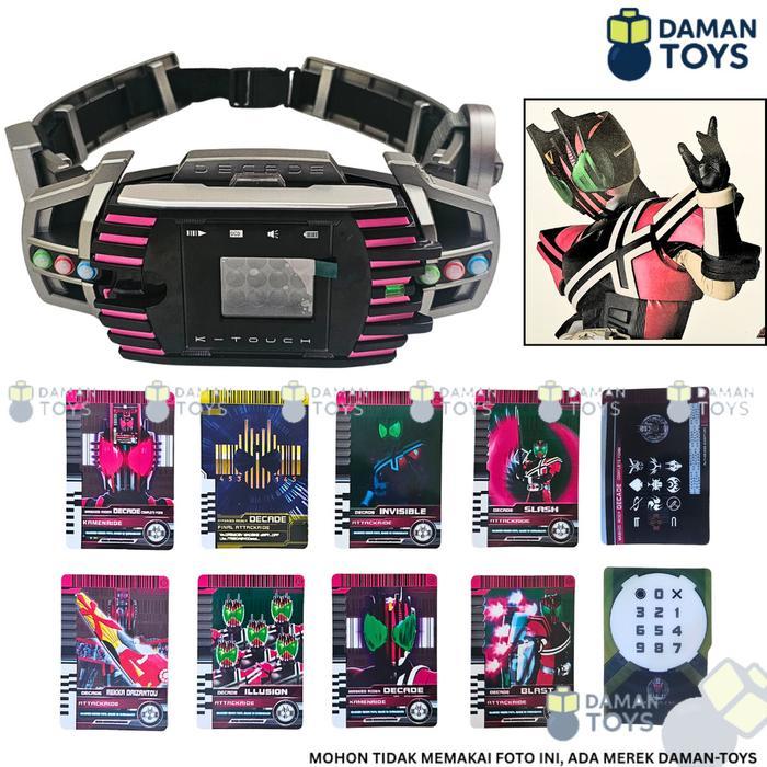 Sabuk Kamen Rider K-Touch Decade Belt Henshin BGM damantoys - 10C-DECADE-K-TOUCH