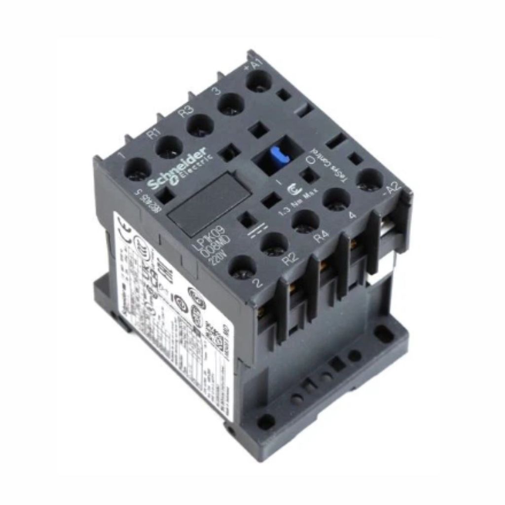 LP1K09008MD  contactor  4P (2 NO + 2 NC)  AC1 = 440 V 20 A  220 V DC coil