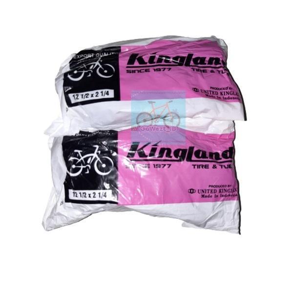 Ban dalam sepeda kingland UKURAN 12,16,18,20,26,27 - 12 x 1.75/2/4