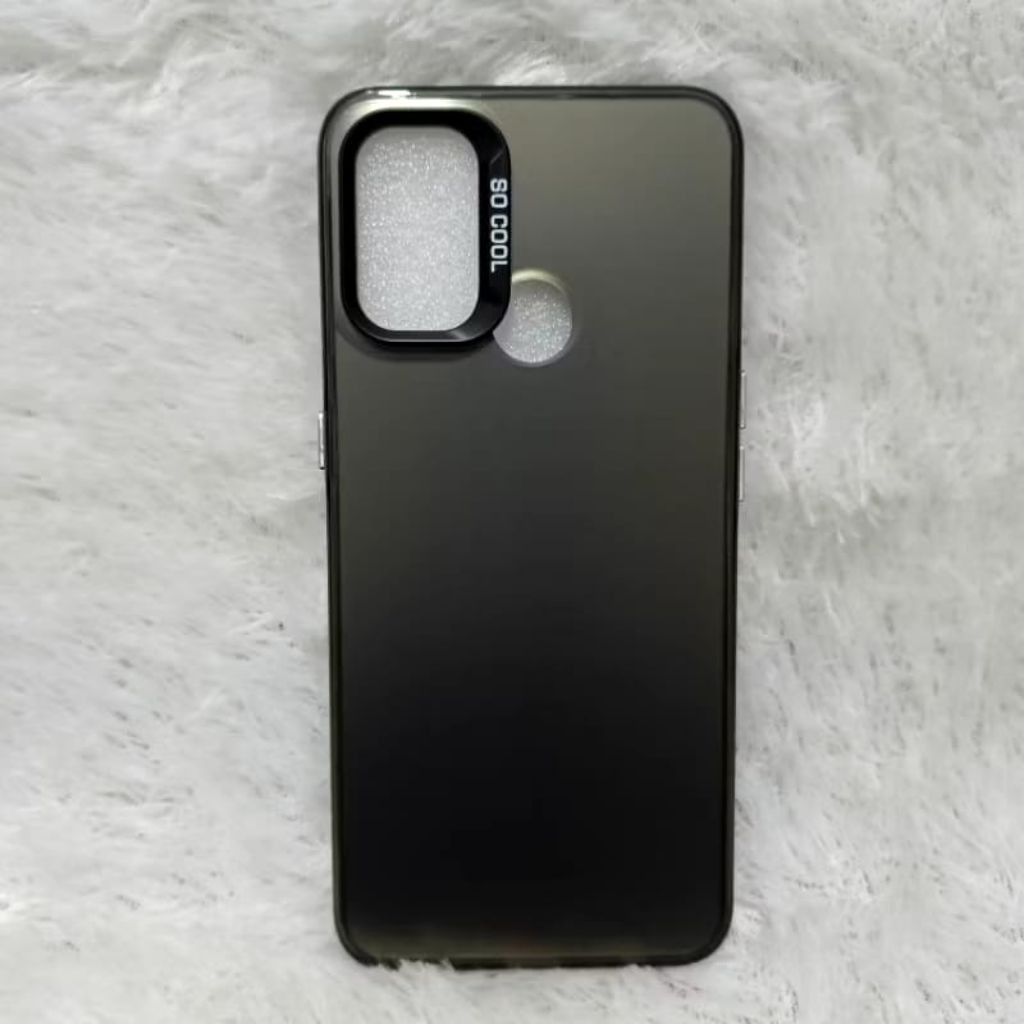 SILIKON CASE IMD Black Samsung A11/M11 Casing Hybrid IMD Black So Cool Hologram Polycarbonate