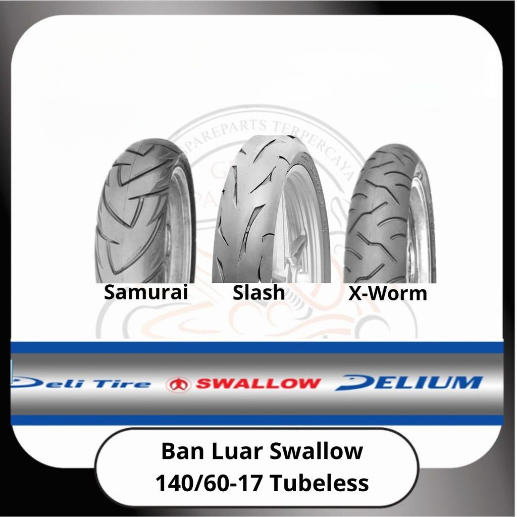 Ban Luar Swallow Tubeless 140/60-17