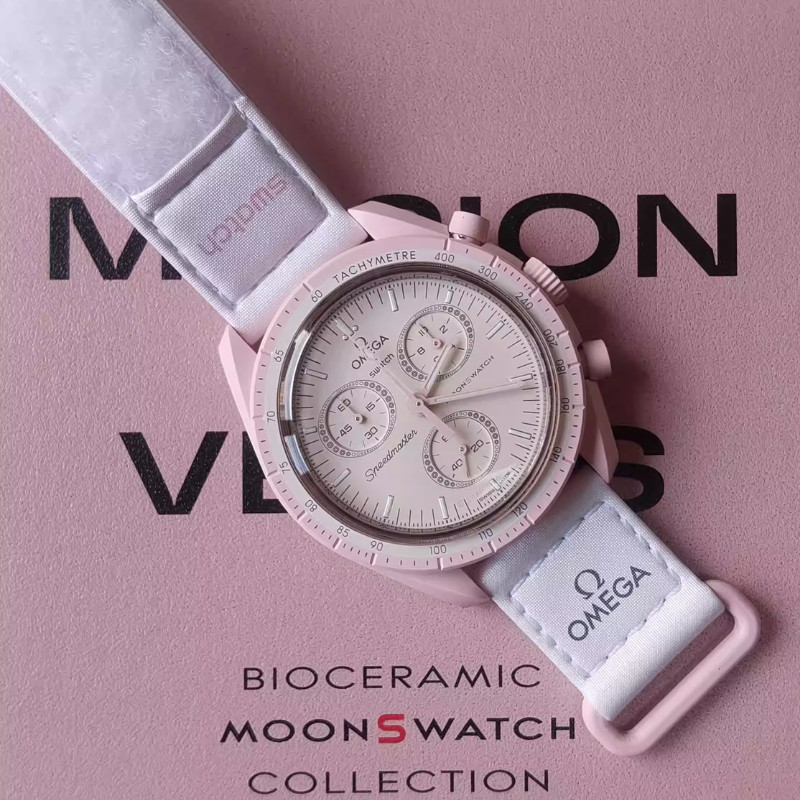 Swatch x Omega Moonswatch Mission To Venus Jam Tangan Wanita