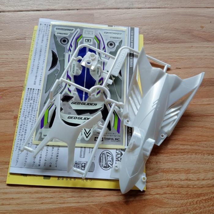 TAMIYA BODY SET GEO GLIDER ORIGINAL LOSSEKIT by Mixmaxtoys