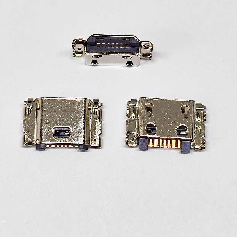 100pcs Micro USB 7pin Connector Mobile Charging port For Samsung J5 J7 A7 A8 A10 J330 J530 J730 J1 J