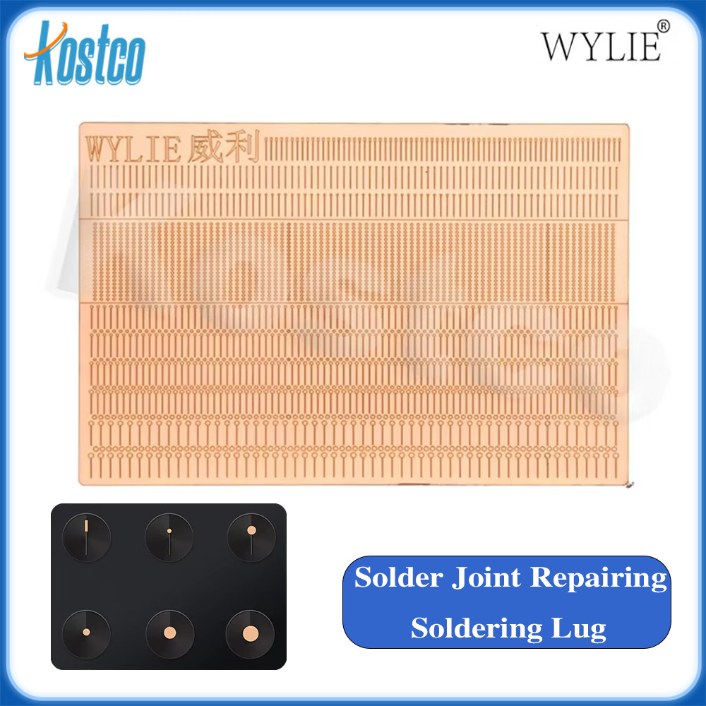 WYLIE Solder Dot Repairing Dot Soldering Jumper Wire Spot Fixing Copper Sheet Solder Pad For Lead Mo