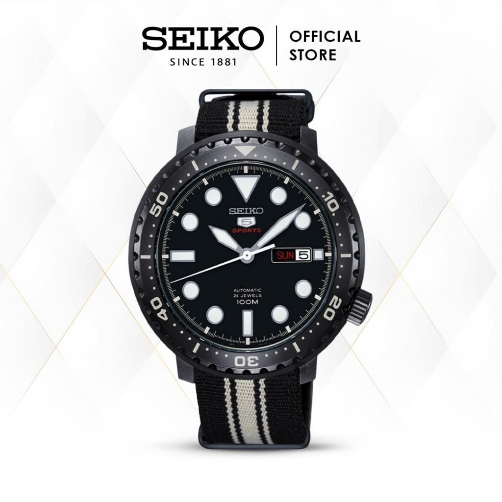 Jam Tangan Pria Seiko 5 Bottle Cap SRPC67K1 Automatic 100M Water Resistance SRPC67 Original