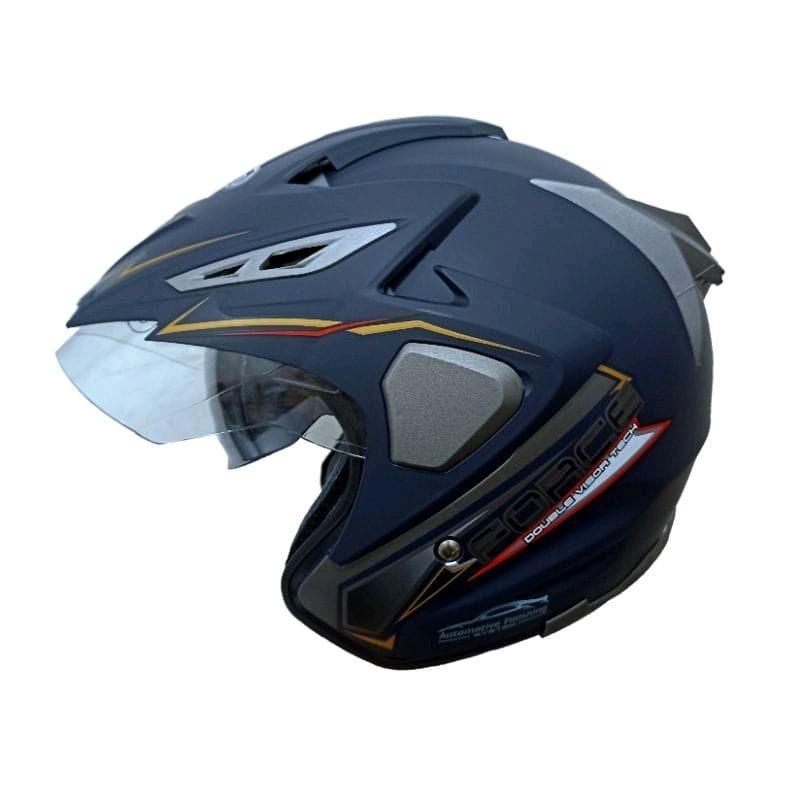 Helm Force SNI original anti pecah ada anti malingnya garansi Kaca Motor