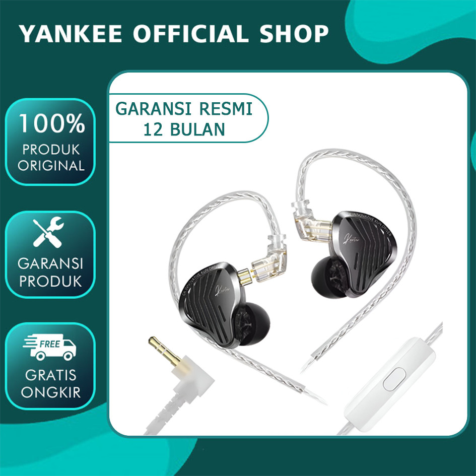 GK-KUNTEN GK KUNTEN Earphone Ultra Wide Frequency Dynamic Driver HiFi IEM Earphone