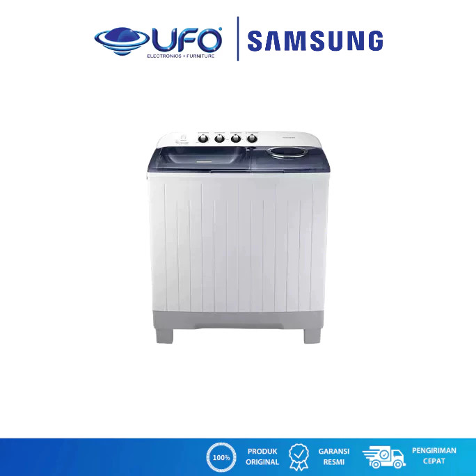 Samsung Mesin Cuci 2 Tabung 12 kg WT12J4200 | WT12J4200MB