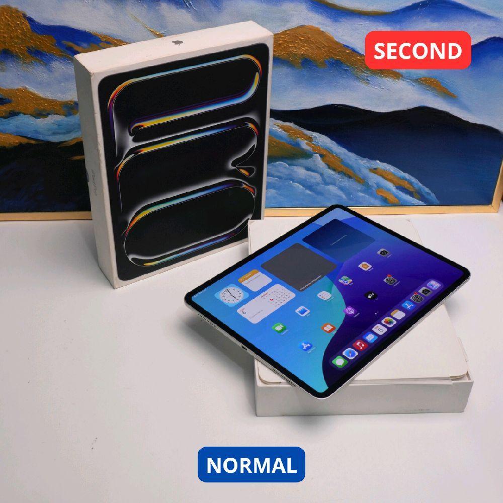 APPLE IPAD PRO 13 INCH M4 WIFI 256 GB TAB SECOND ORIGINAL SINAR MUTIARA CELL