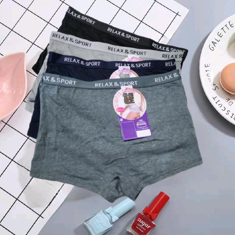 Hotpant Celana Dalam Wanita Model Hot pants Katun Boxer Wanita Cewek cd16