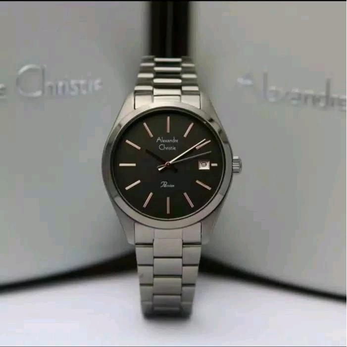 Jam Tangan Wanita Alexandre Christie 2839 AC 2839 AC2839 LD | Original - abu