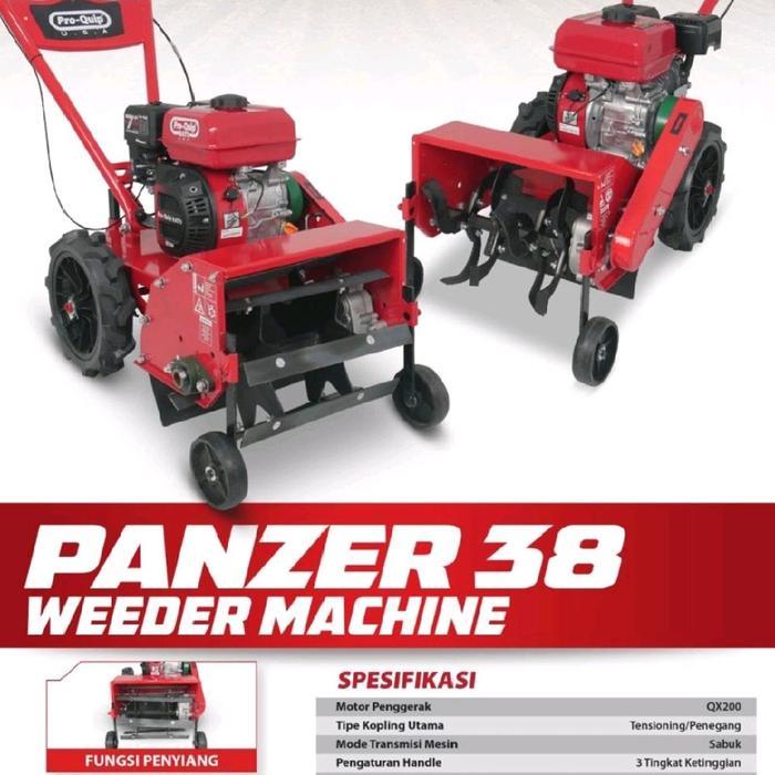 MESIN TRAKTOR MINI DANGIR JAGUNG PROQUIP PANZER38