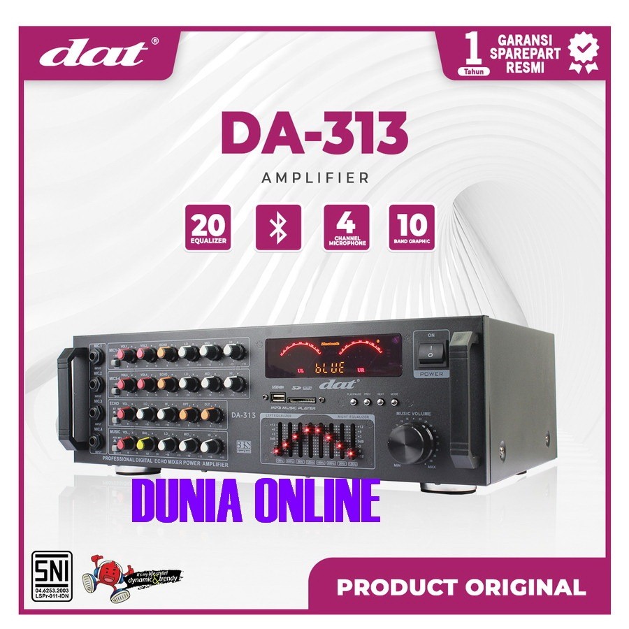 POWER AMPLI DAT DA313 AMPLI DAT DA 313