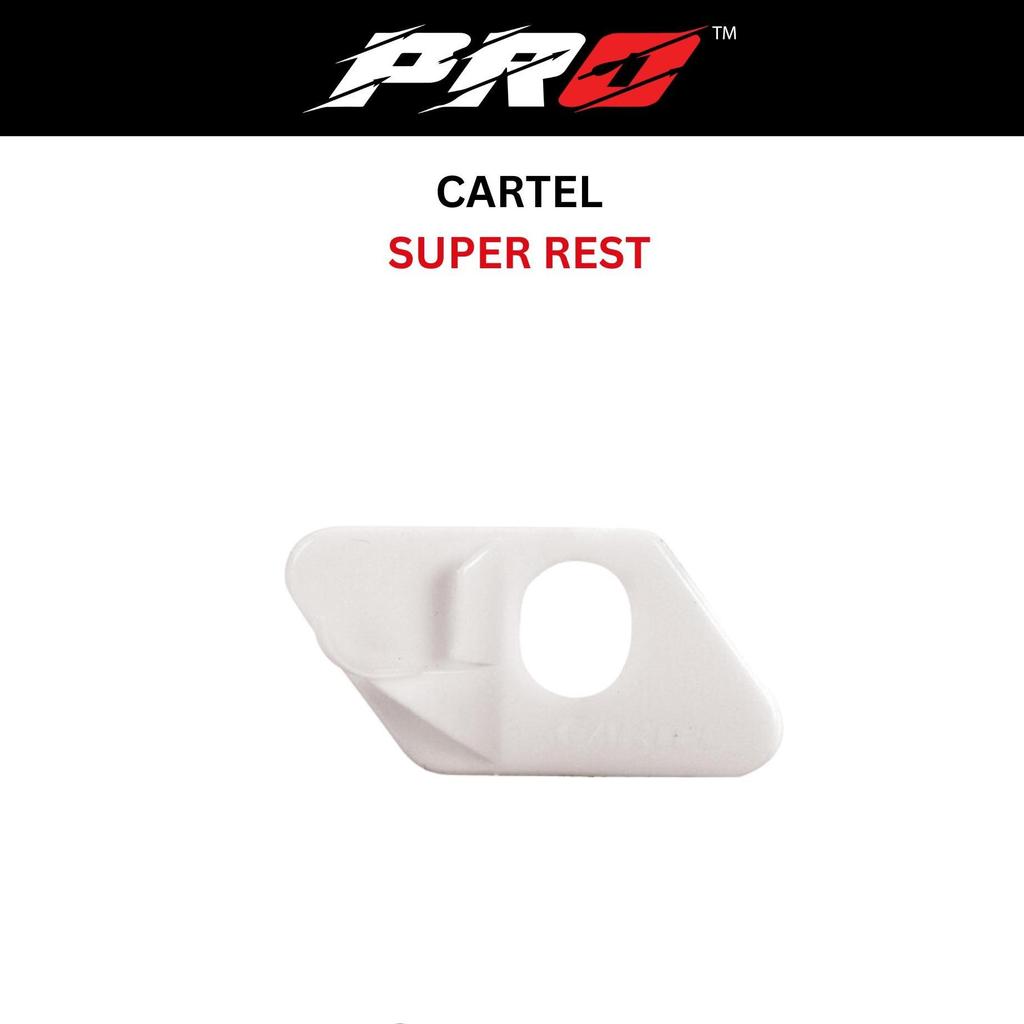 ARROW REST CARTEL SUPER REST PUTIH DUDUKAN ANAK PANAH | ARROW REST BUSUR PANAHAN RECURVE / WOODEN / 