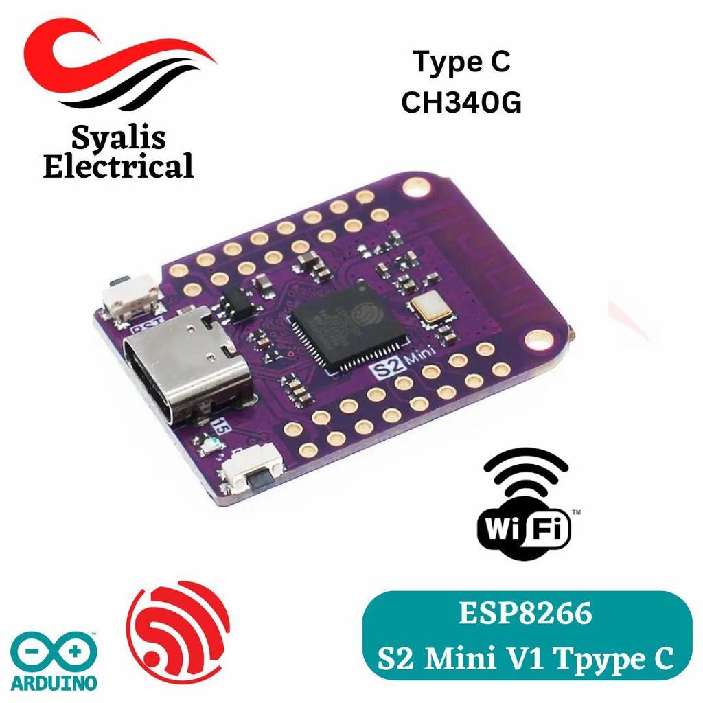 ESP32 S2 mini ESP8266 [Syalis]