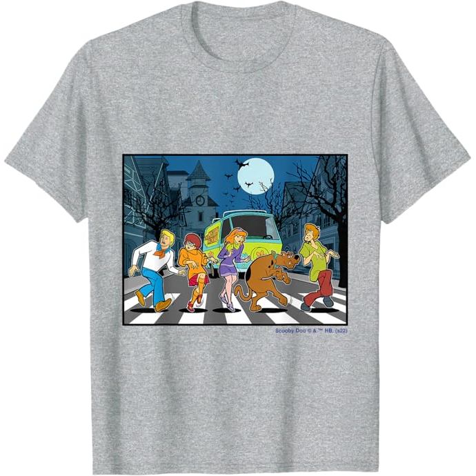 Kaos Dewasa Scooby Doo Halloween Spooky Night T-Shirt - Kaos Pria - Kaos Wanita - Kaos Laki Laki - K