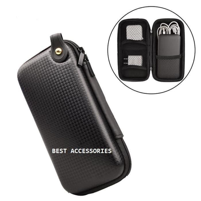 [ Promo ] || Pouch Travel Bag Organizer Kabel Charger Vape Pod Power Tas Shockproof