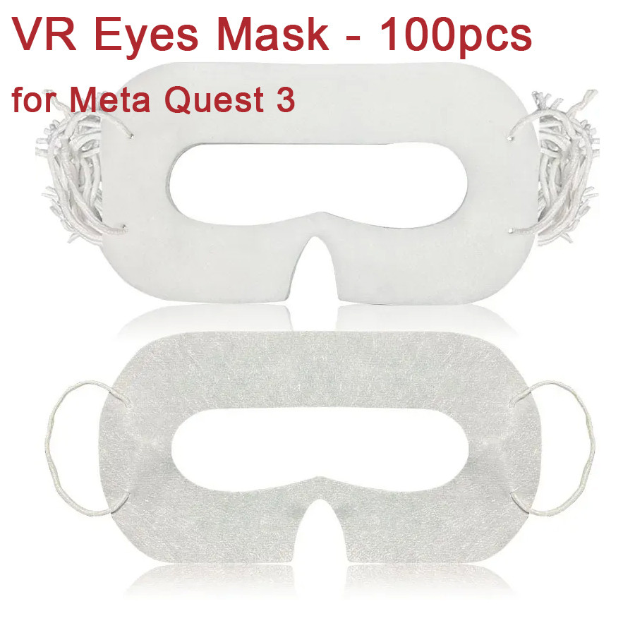 Q3 Eye Mask 100Pcs for Meta Oculus Quest 3 Universal sposable Vr Headset Accessories Sweat Breathabl