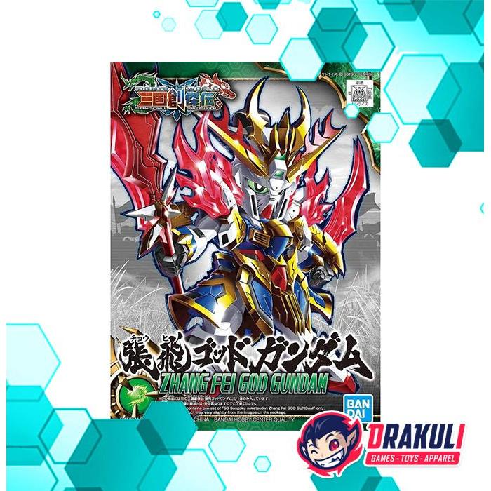 Drakuli Hobbies BANDAI Plamo SD Sangoku Soketsuden Zhang Fei God Gundam
