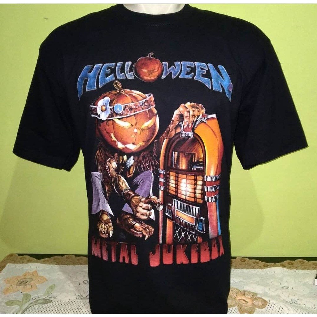 Shirt . Tshirt HELLOWEEN METAL Jukebox BUILT UP TOP
