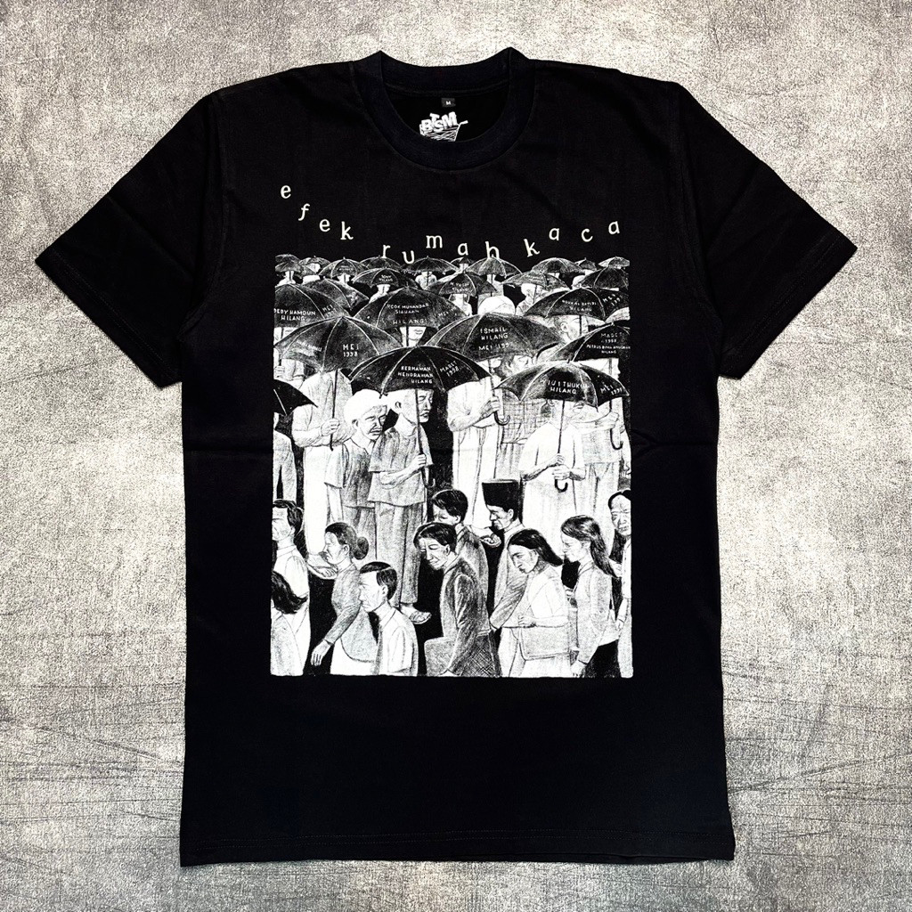 Tshirt EFEK RUMAH KACA - JINGGA Official Merchandise